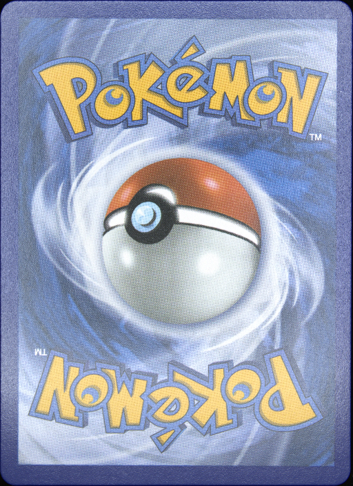 Graded card - back