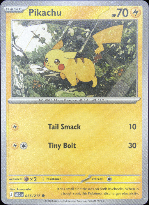 Graded card - front