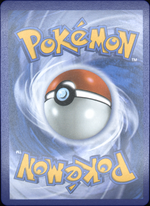 Graded card - back