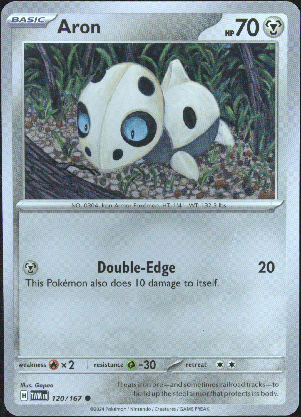 Graded card - front