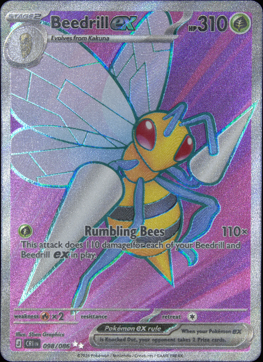 Graded card - front