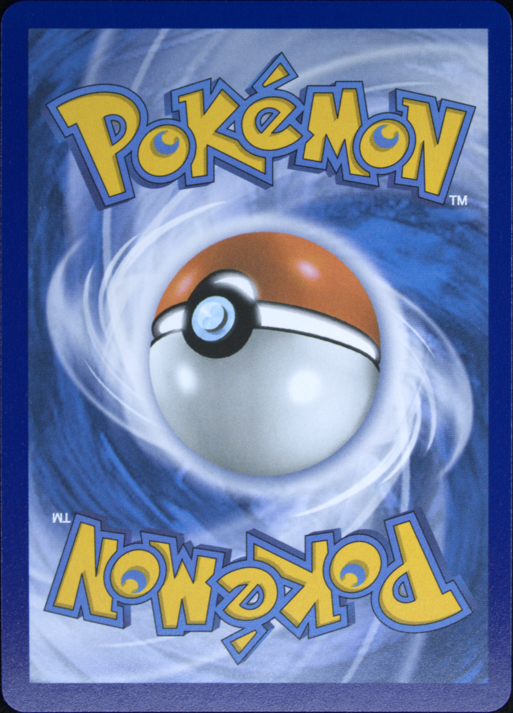 Graded card - back