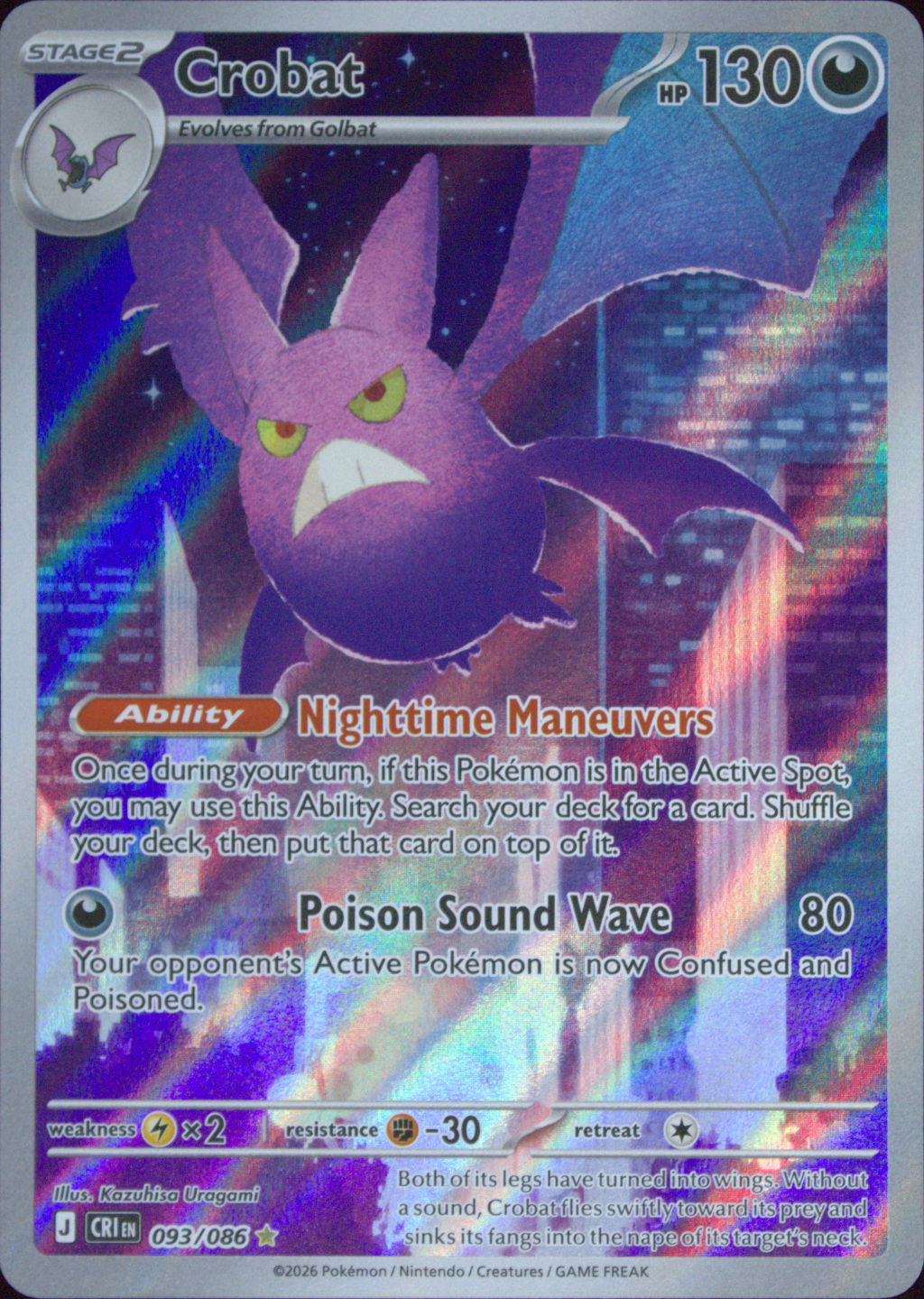 Graded card - front
