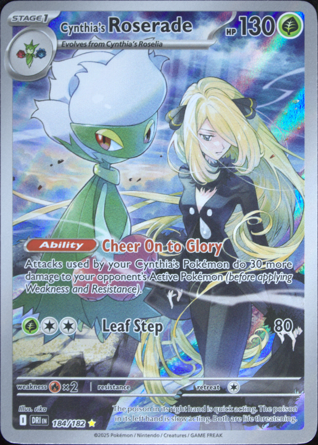 Graded card - front