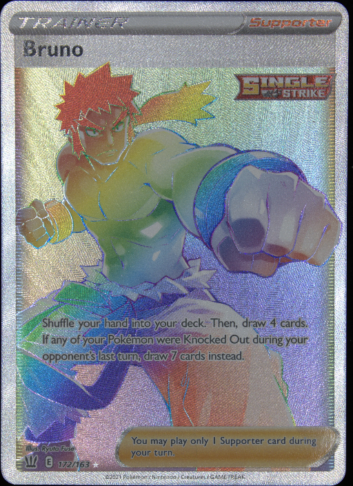 Graded card - front