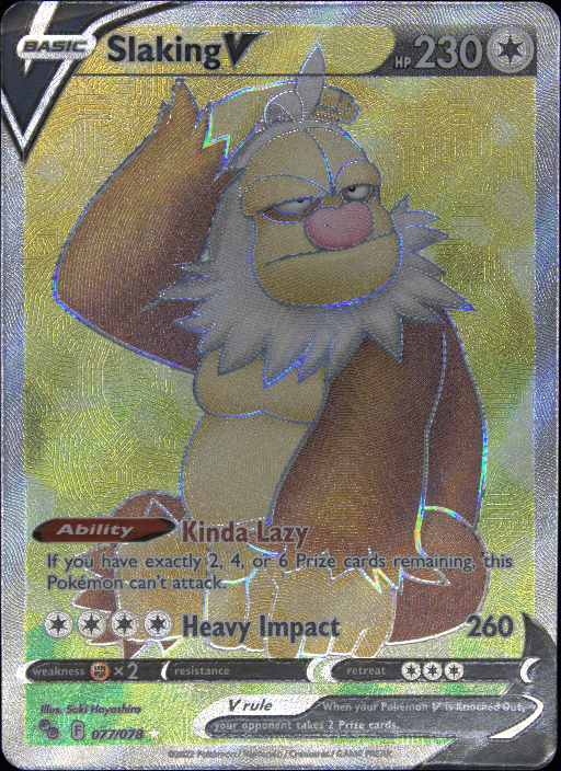 Graded card - front