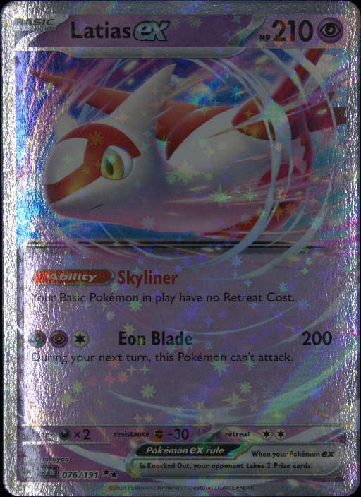 Graded card - front