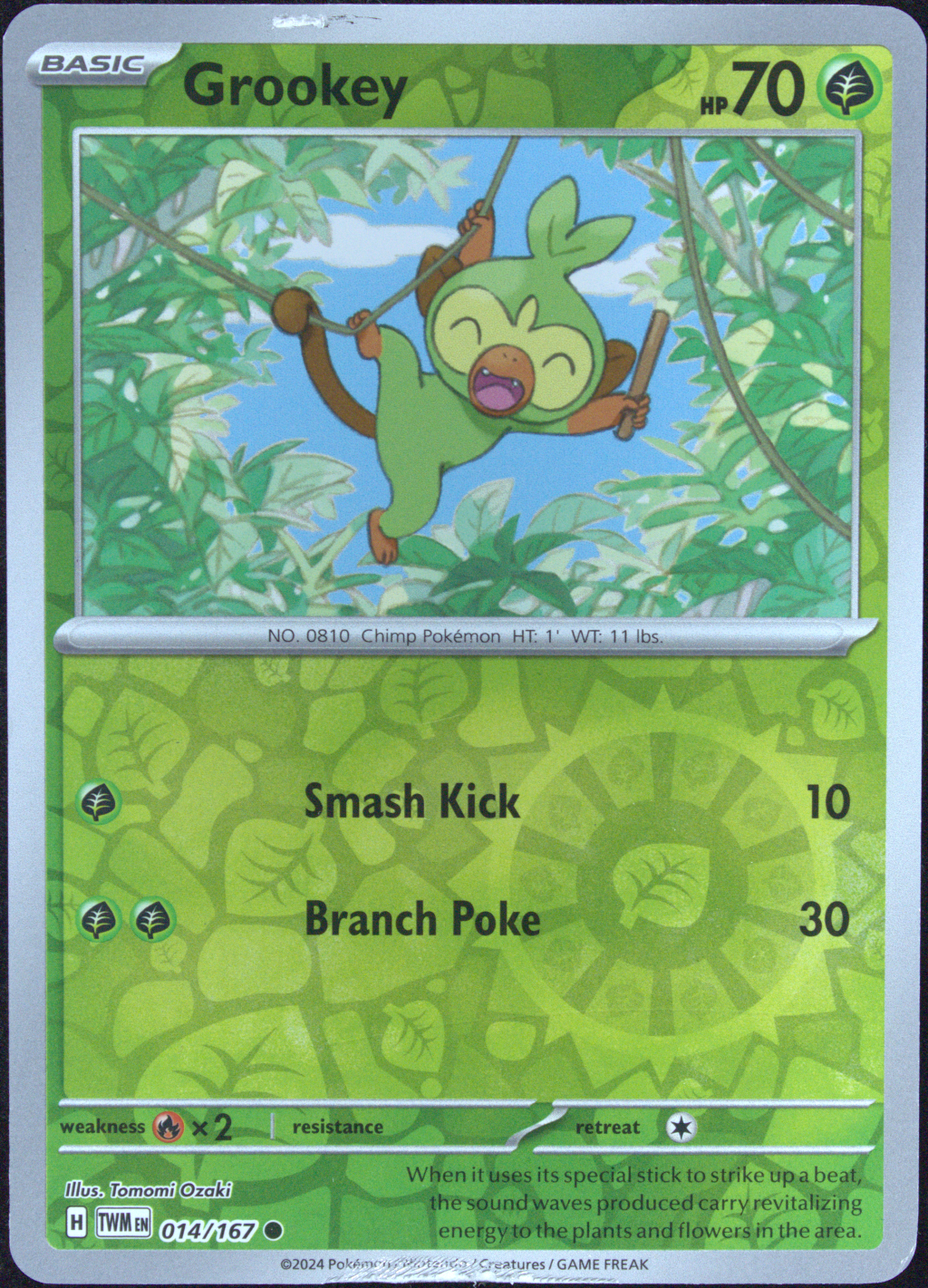 Graded card - front