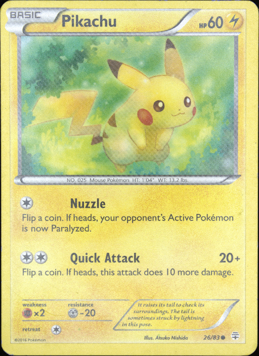 Graded card - front