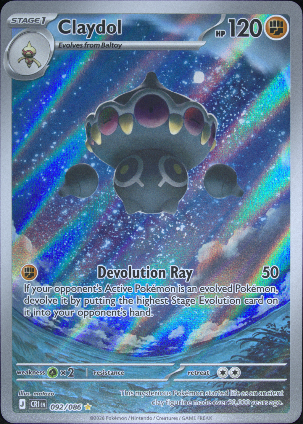 Graded card - front