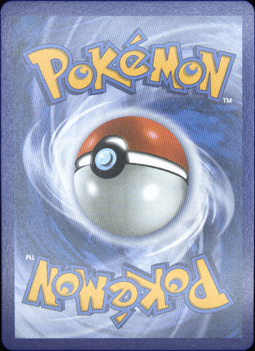 Graded card - back