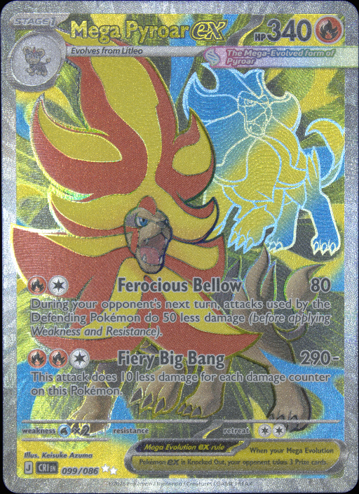 Graded card - front