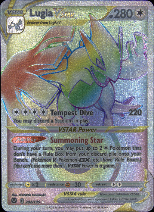 Graded card - front