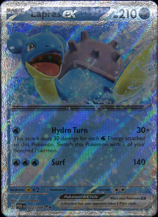 Graded card - front