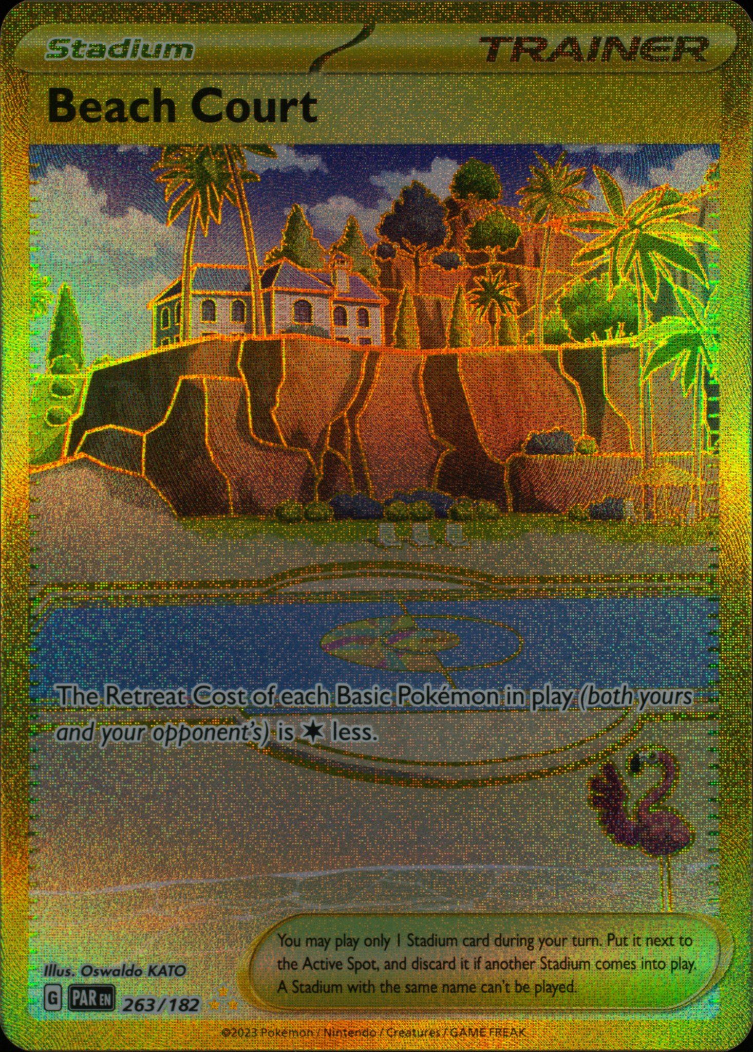 Beach Court front