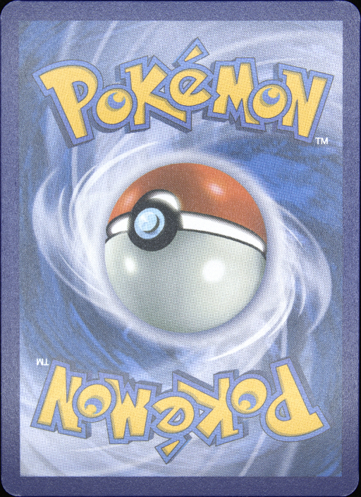Graded card - back