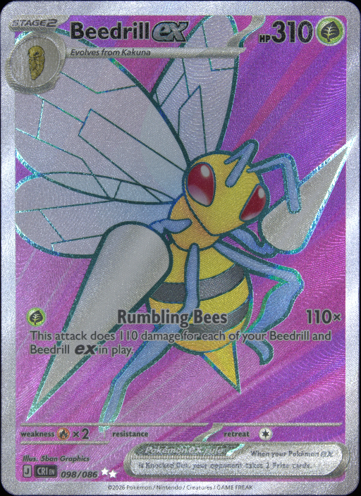 Graded card - front
