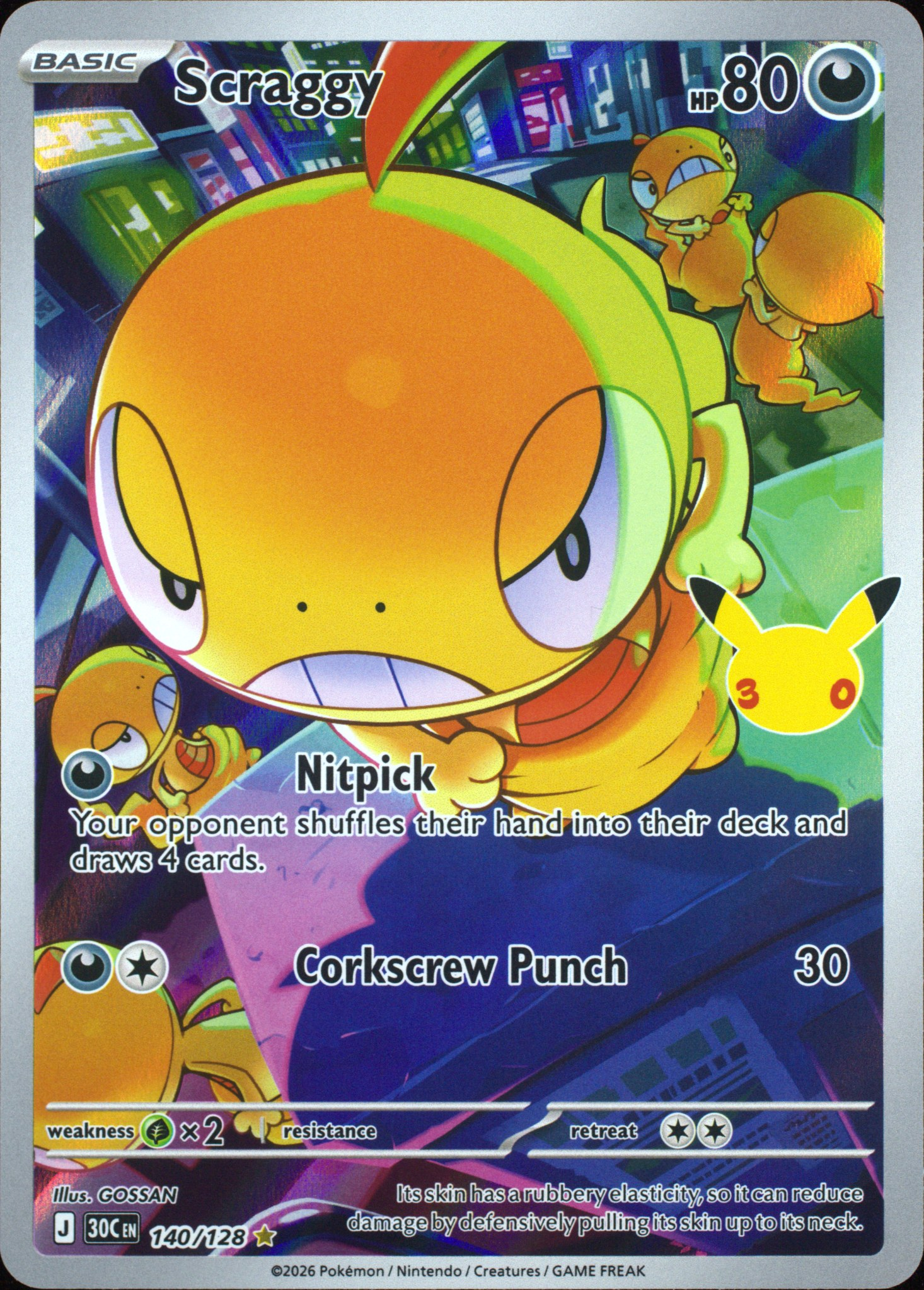 Scraggy front