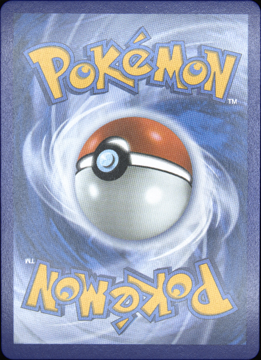 Graded card - back