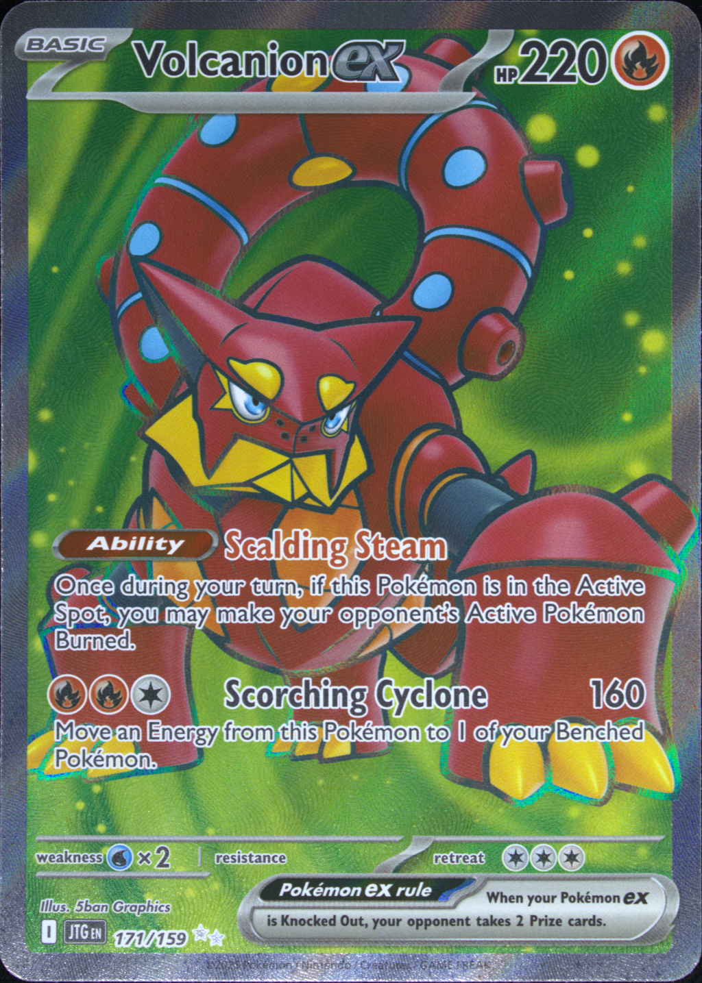 Graded card - front