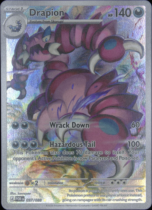 Graded card - front