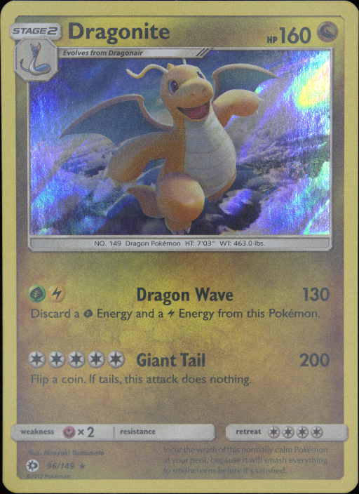Graded card - front