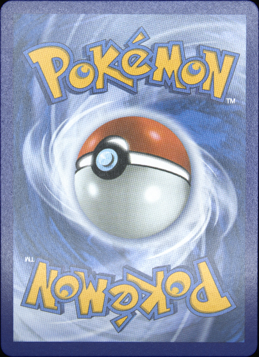 Graded card - back