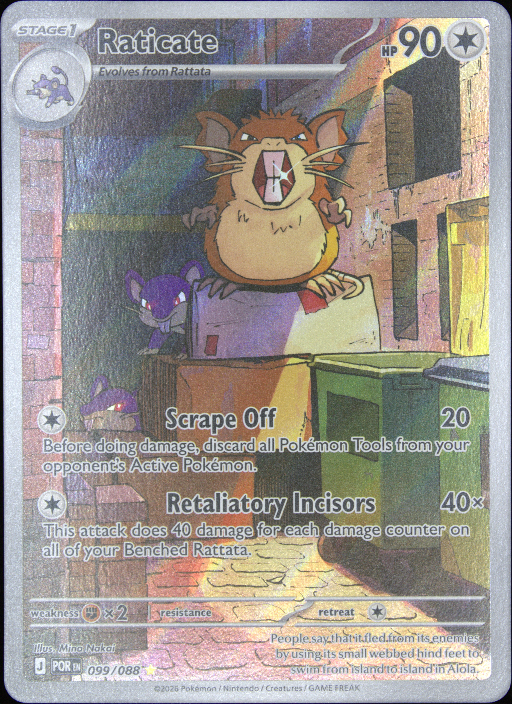 Graded card - front