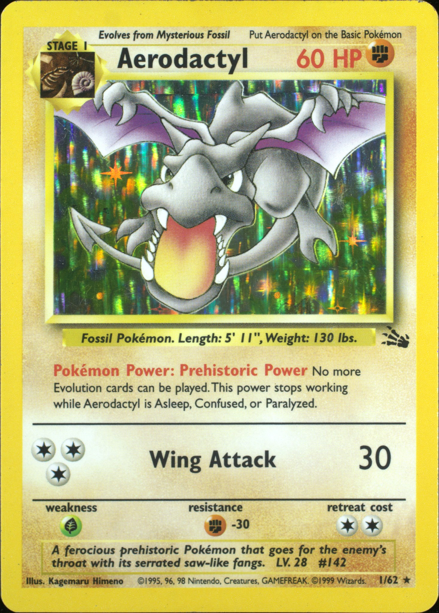 Aerodactyl front