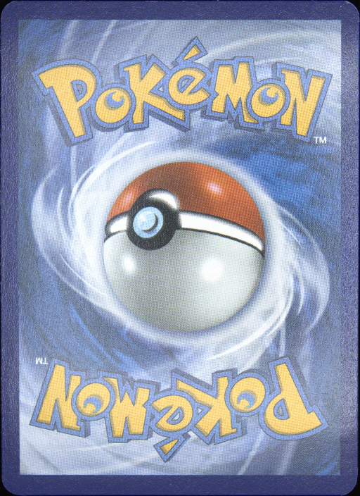 Graded card - back