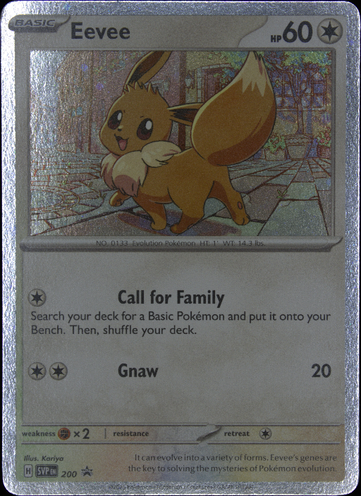 Graded card - front