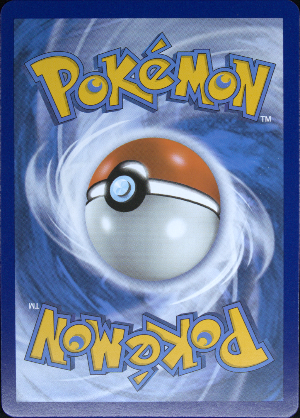 Graded card - back