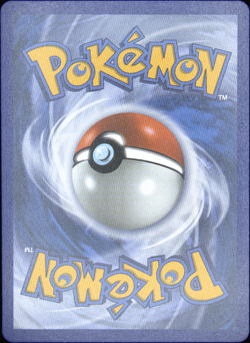 Graded card - back