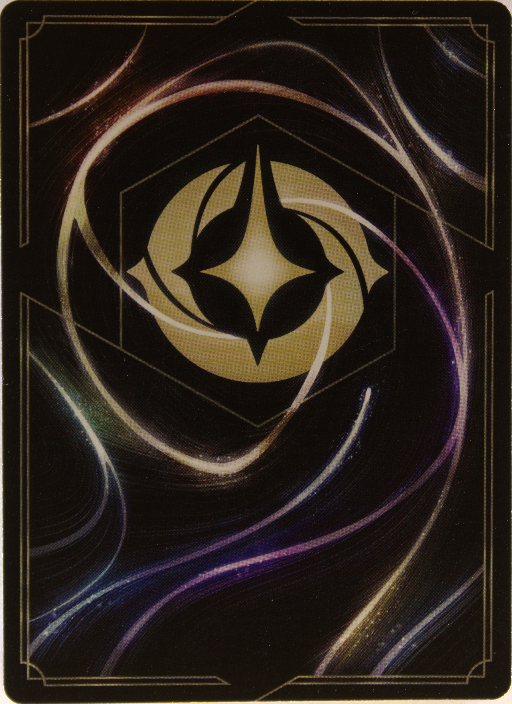 Graded card - back