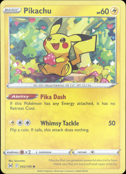 Graded card - front