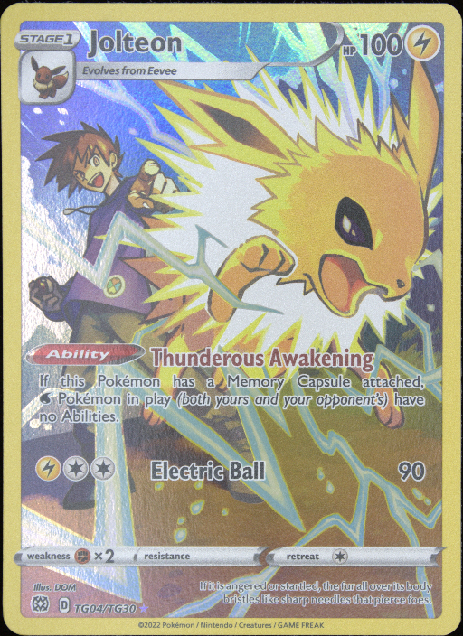 Graded card - front