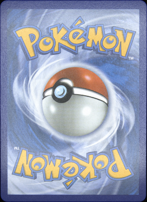 Graded card - back