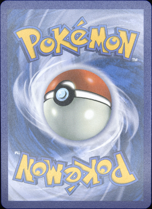 Graded card - back