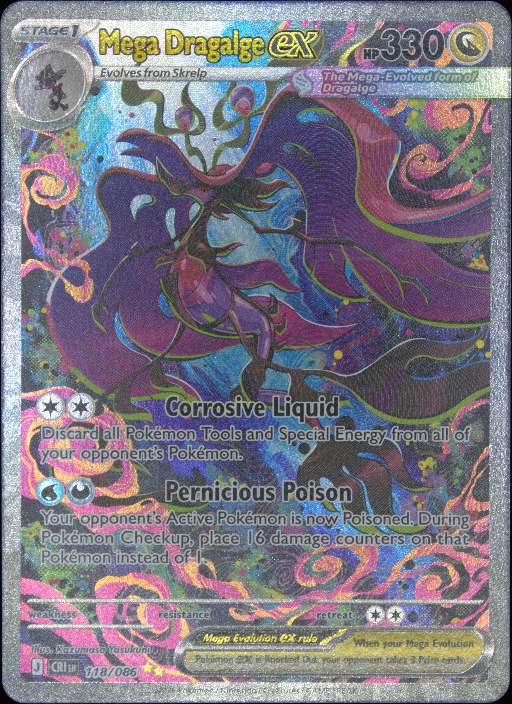 Graded card - front