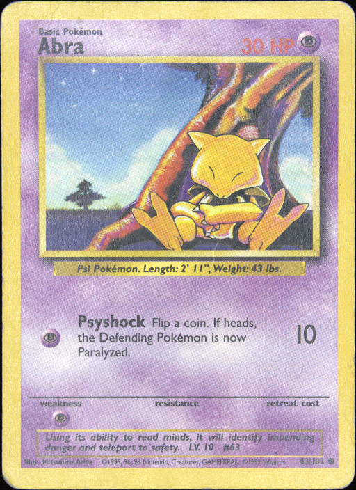 Graded card - front