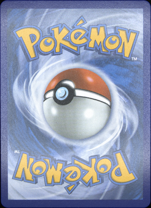 Graded card - back