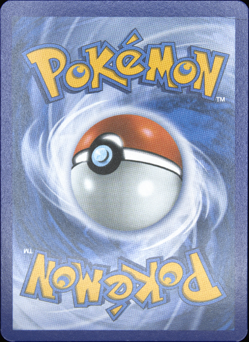 Graded card - back