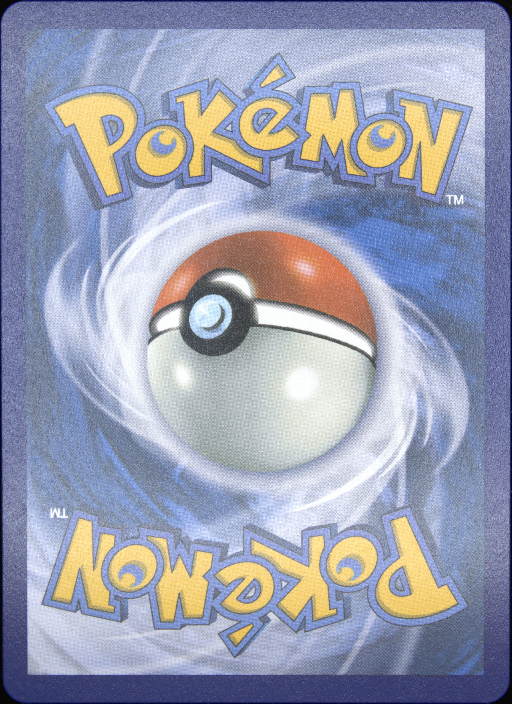 Graded card - back