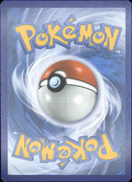 Graded card - back