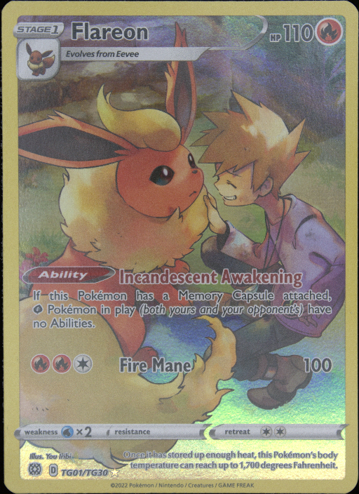 Graded card - front