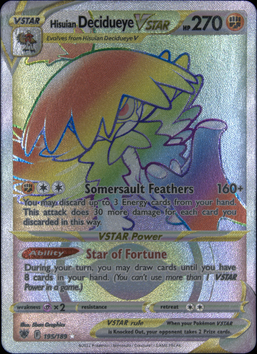 Graded card - front