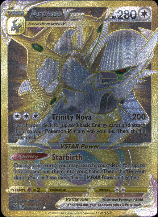 Graded card - front