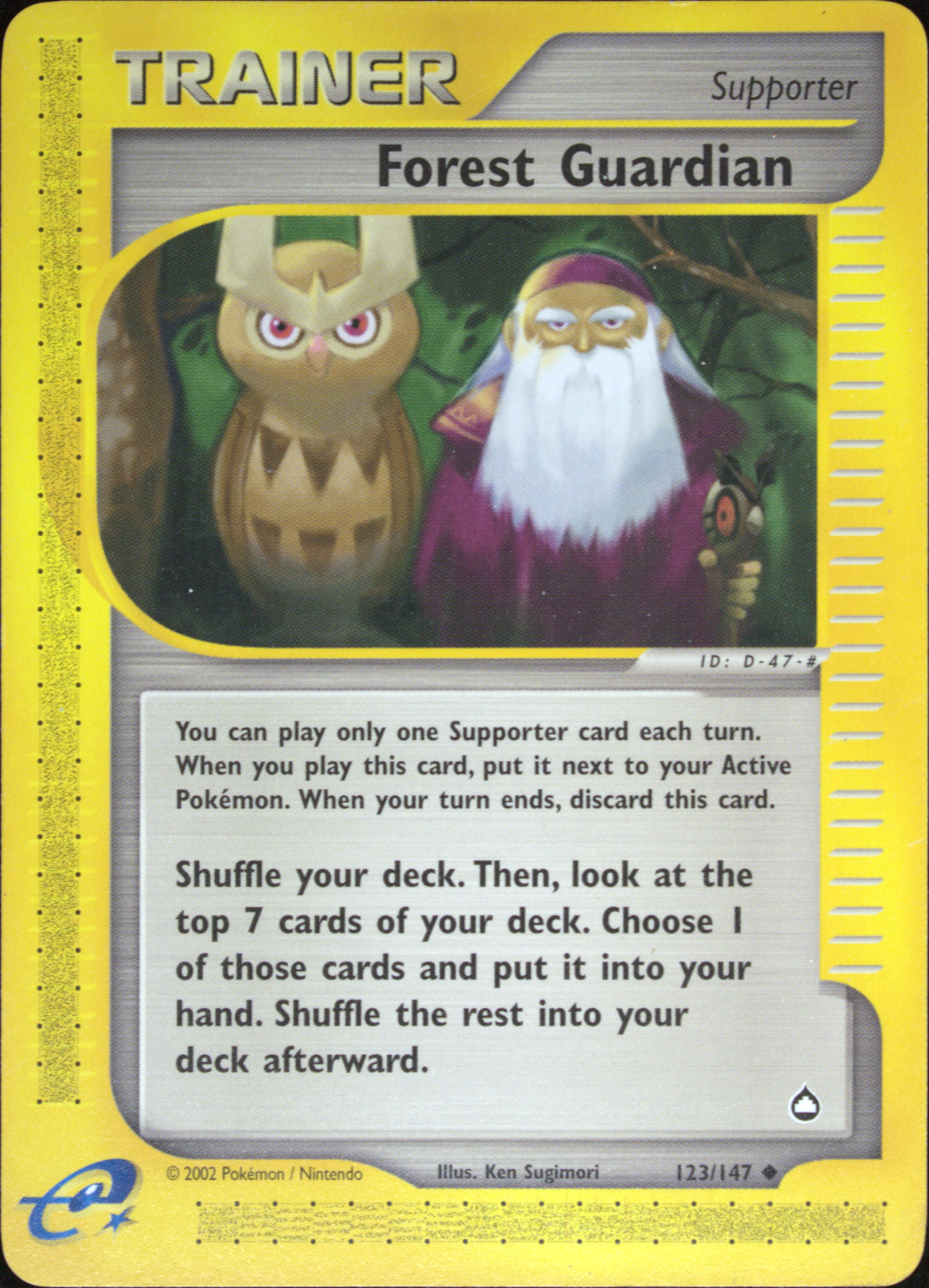 Graded card - front
