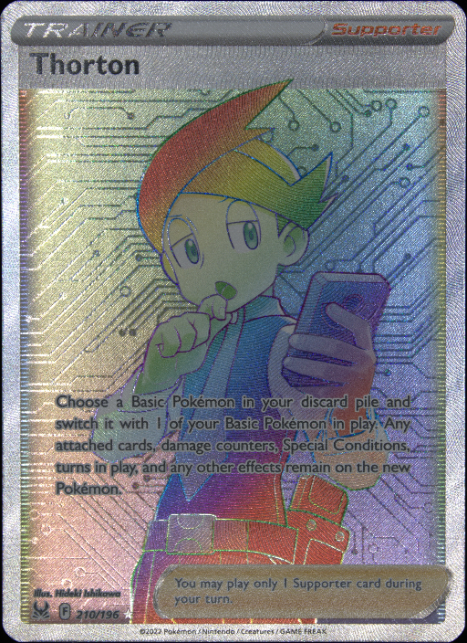 Graded card - front