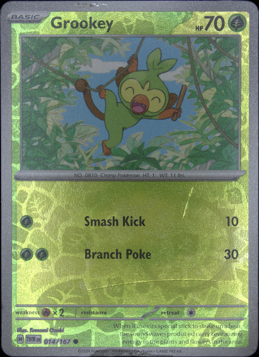 Graded card - front